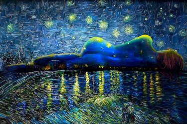 My Way - Starry Night Over the Rhone thumb