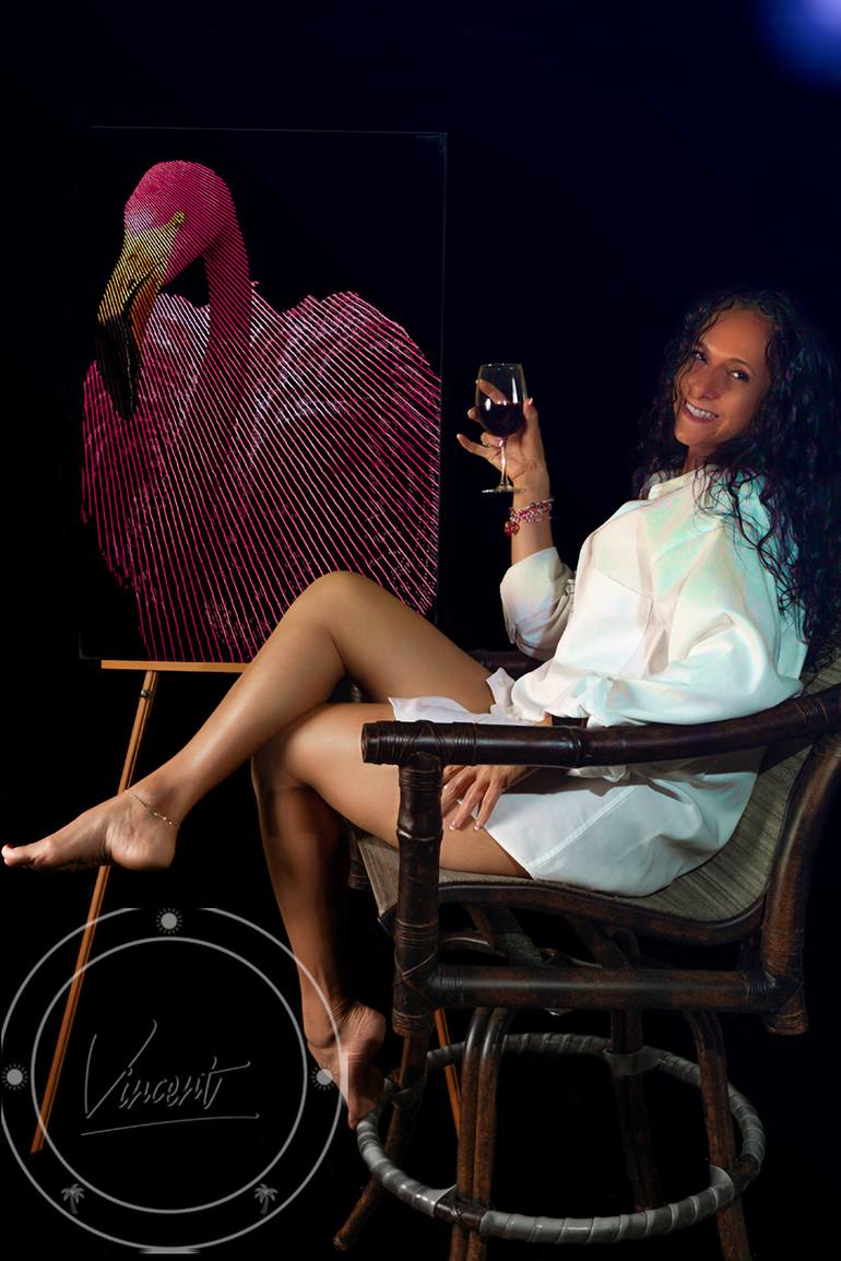 Original Abstract Animal Digital by Vincent Zuniaga