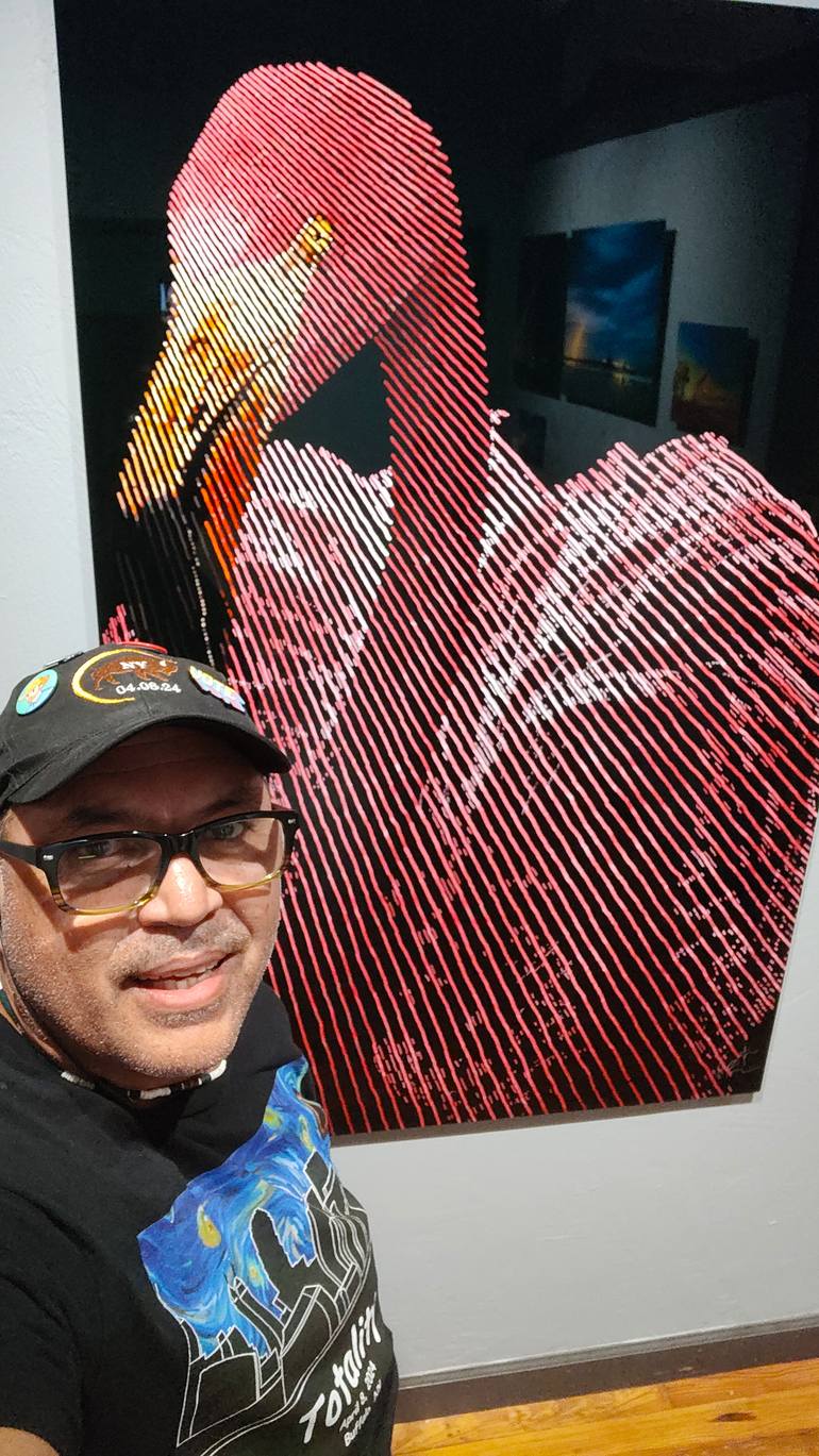 Original Abstract Animal Digital by Vincent Zuniaga