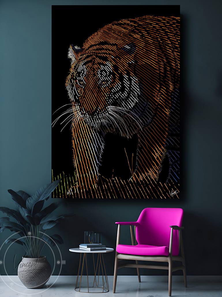 Original Digital Art Animal Digital by Vincent Zuniaga