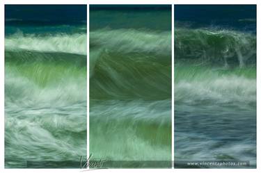 Original Abstract Seascape Photography by Vincent Zuniaga