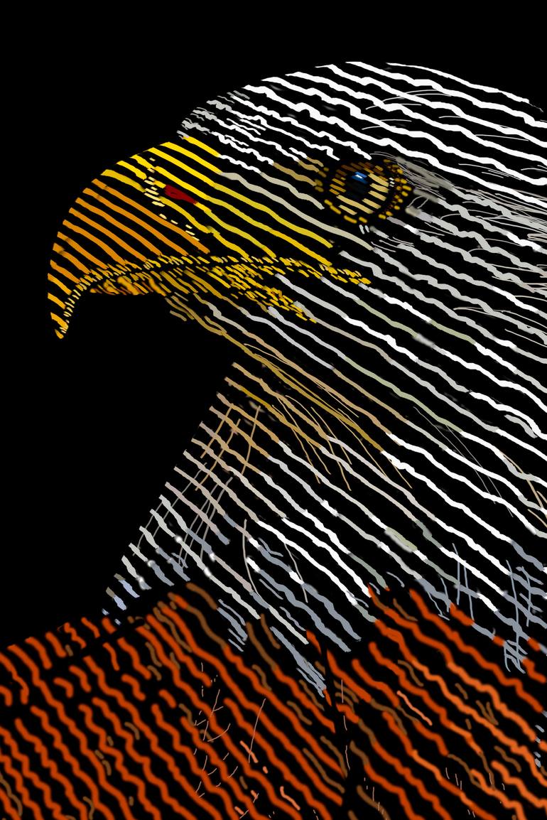 Original Expressionism Animal Digital by Vincent Zuniaga