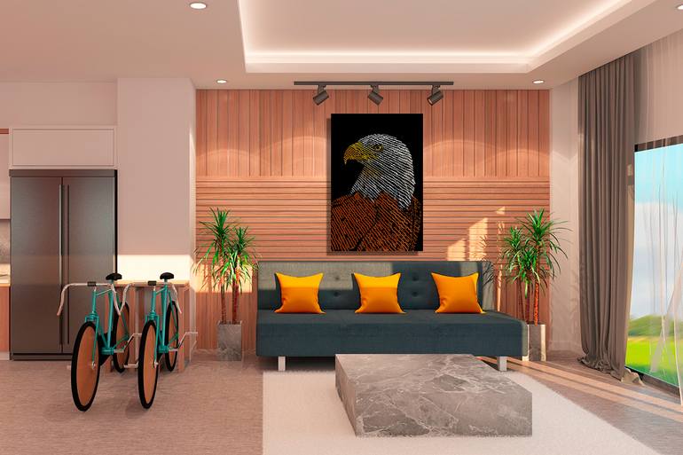 Original Expressionism Animal Digital by Vincent Zuniaga