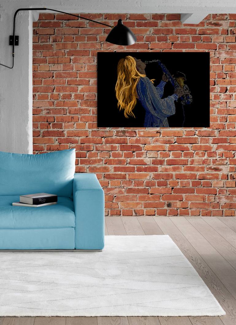 Original Figurative Women Digital by Vincent Zuniaga