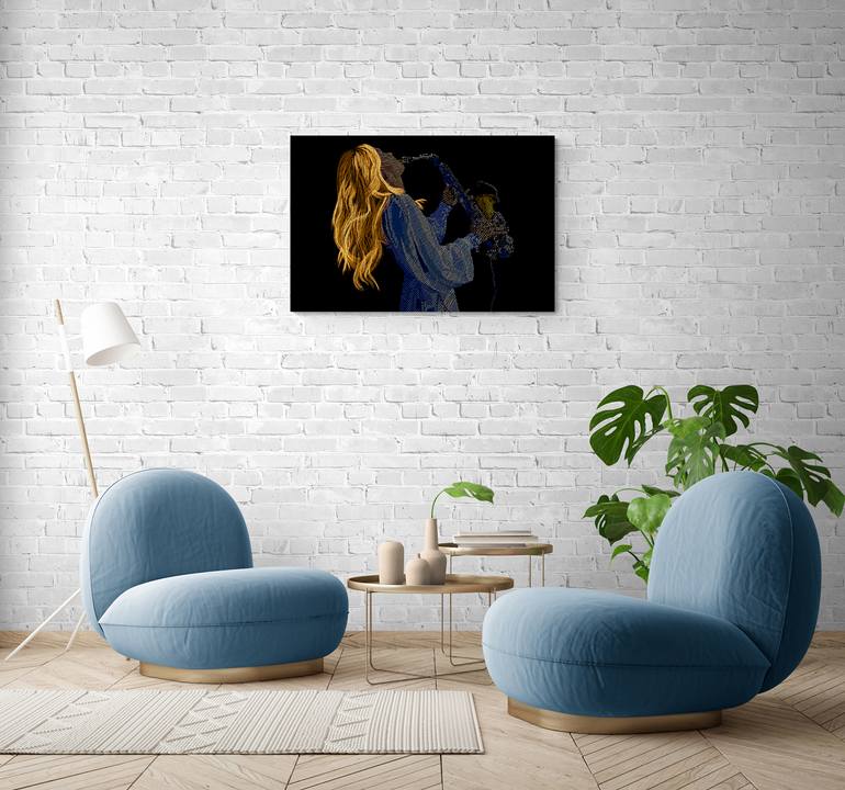 Original Figurative Women Digital by Vincent Zuniaga