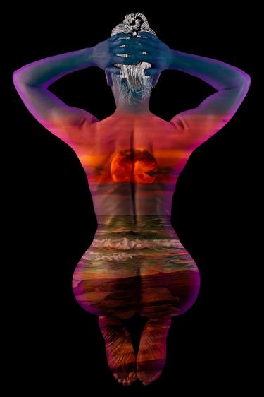 Original Fine Art Body Digital by Vincent Zuniaga