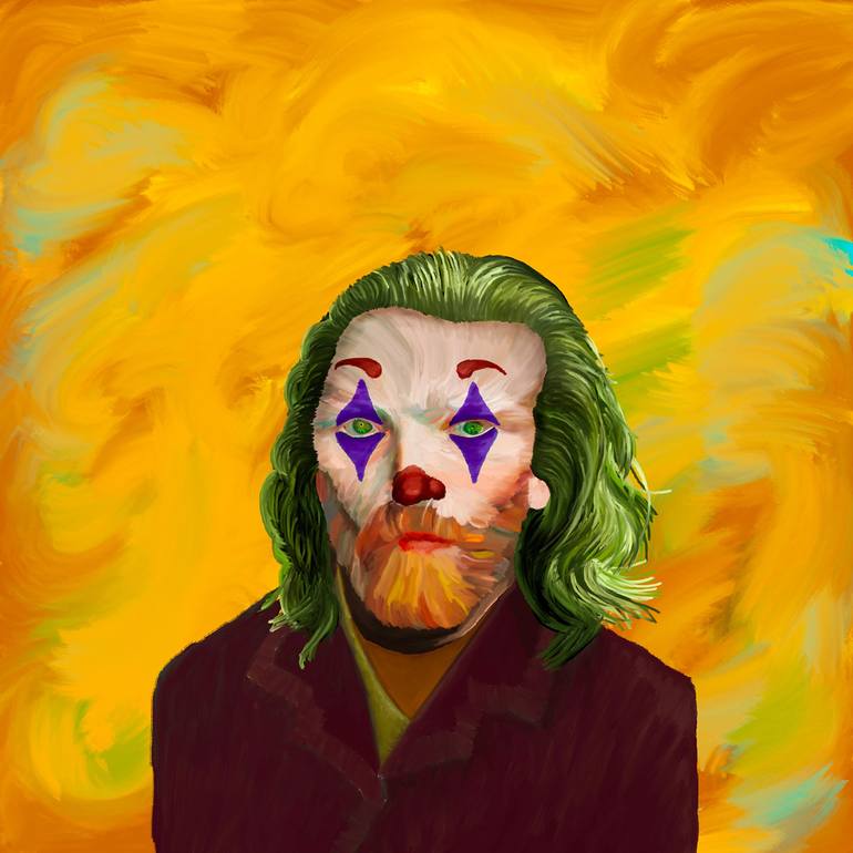 Vincent The Jocker Painting by Vincent Zuniaga | Saatchi Art