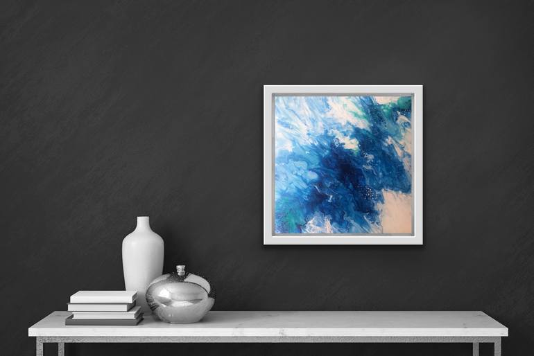 Original Abstract Expressionism Abstract Painting by Devayani Vaishnav