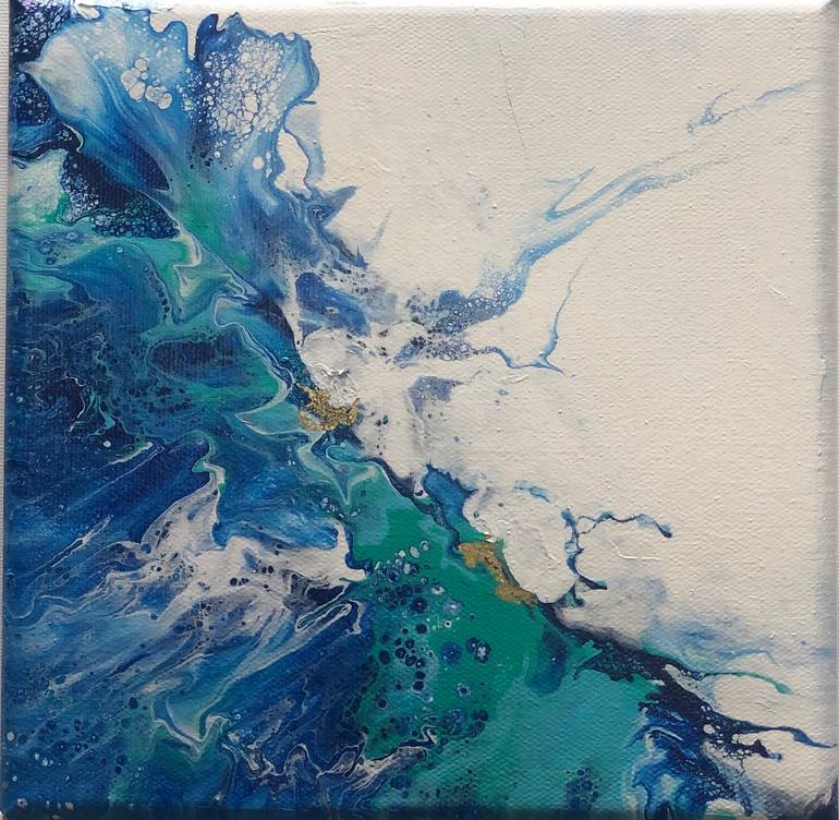 Original Abstract Expressionism Abstract Painting by Devayani Vaishnav