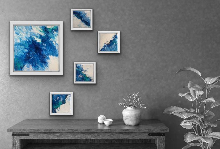 Original Abstract Expressionism Abstract Painting by Devayani Vaishnav