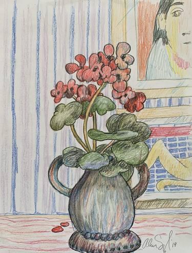 Begonias in the Matisse Room thumb