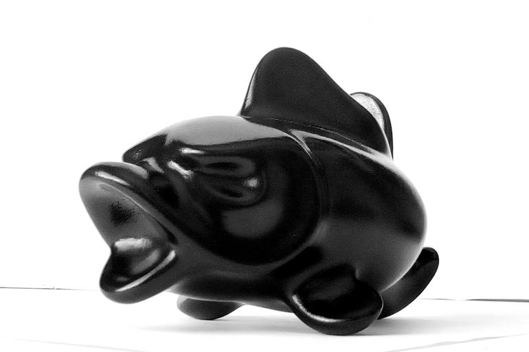 Original Modern Fish Sculpture by Maas Tiir