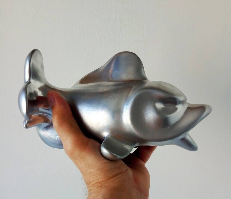 Original Art Deco Animal Sculpture by Maas Tiir