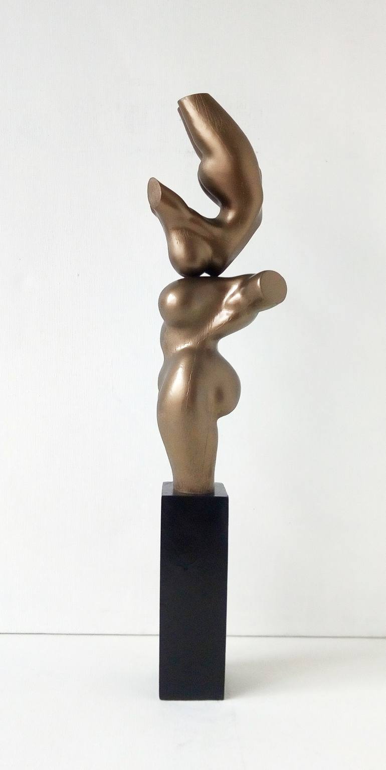 Original Art Deco Sports Sculpture by Maas Tiir