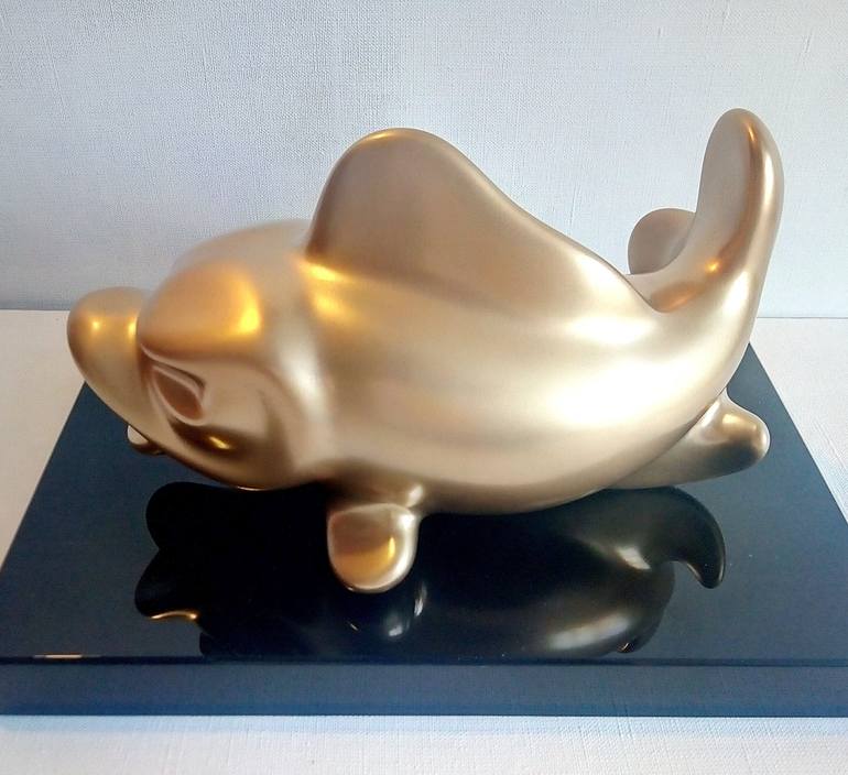 Original Fish Sculpture by Maas Tiir