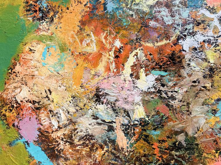 Original Contemporary Abstract Painting by Emin Gahramanov