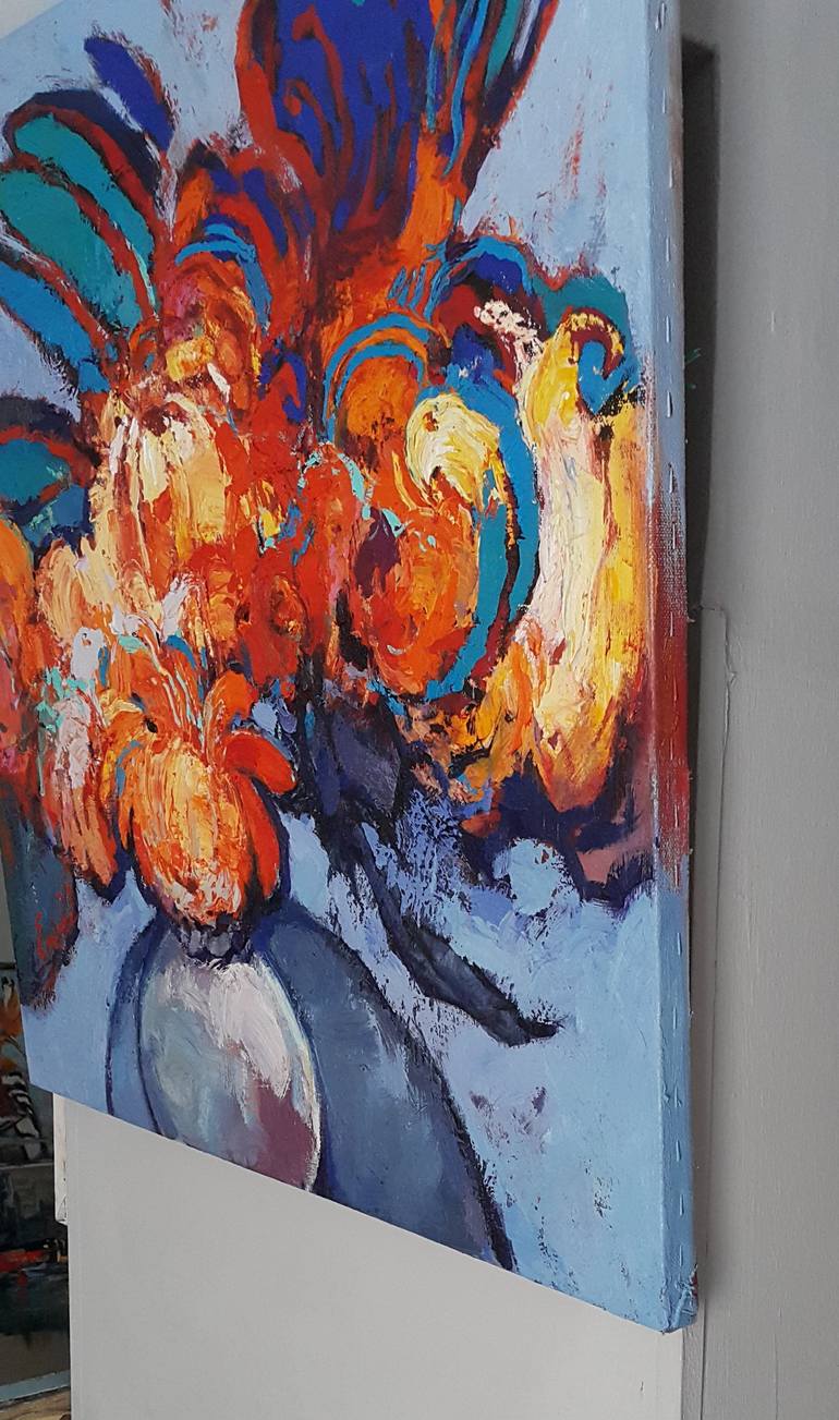 Original Figurative Still Life Painting by Emin Gahramanov