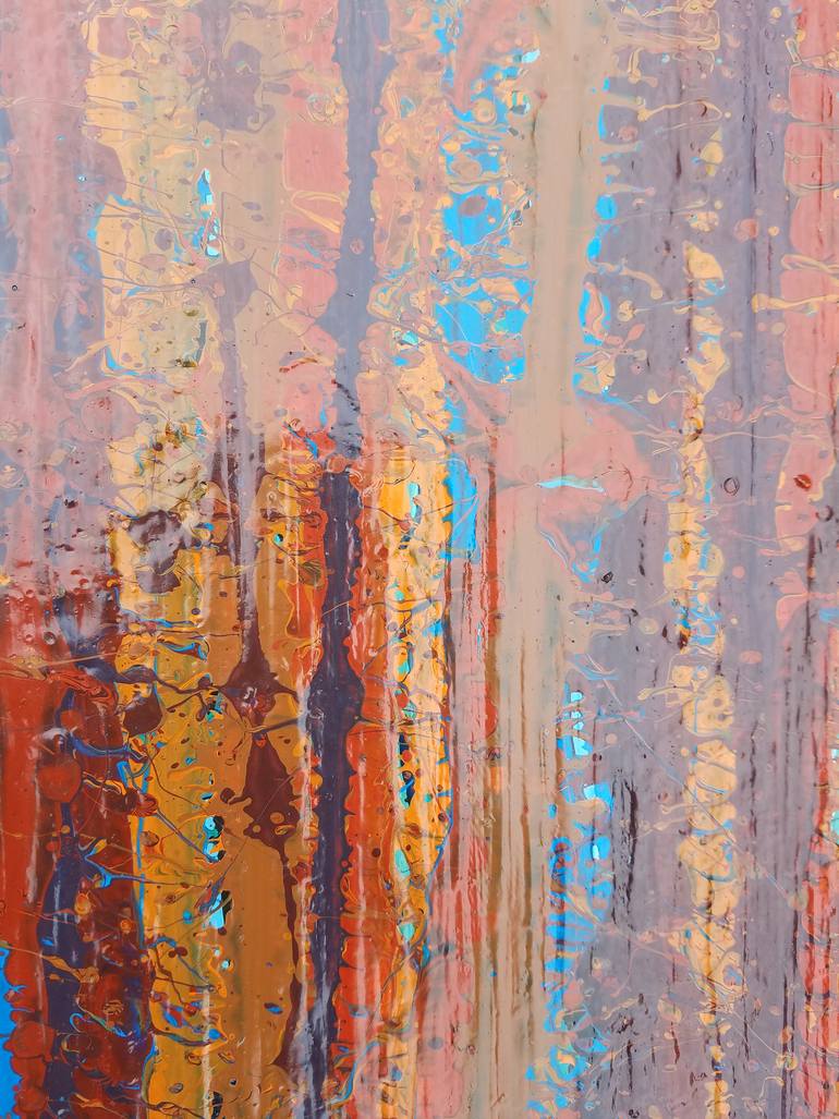 Original Abstract Expressionism Abstract Painting by Bm Bundi