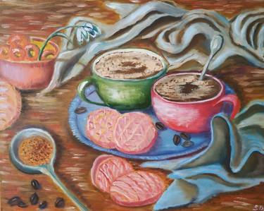 Print of Food & Drink Paintings by Bila Kvitka