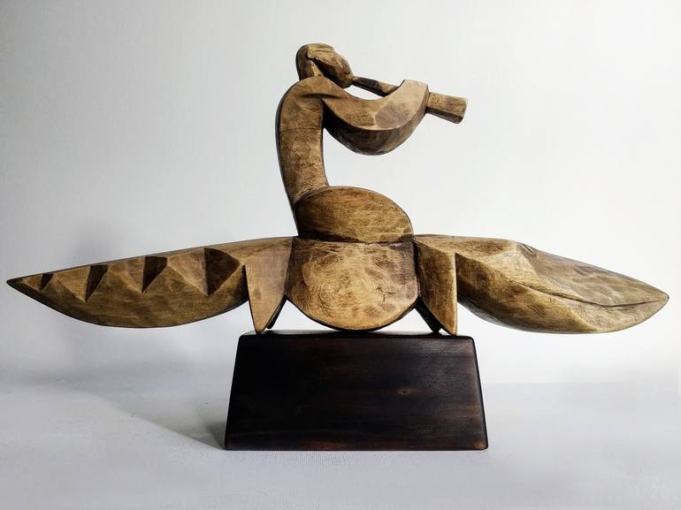 Original World Culture Sculpture by Veselin Kavalov