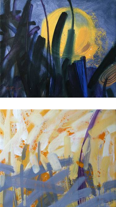 Original Abstract Paintings by Anna Zeltcman