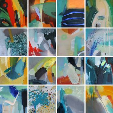 Original Abstract Paintings by Anna Zeltcman