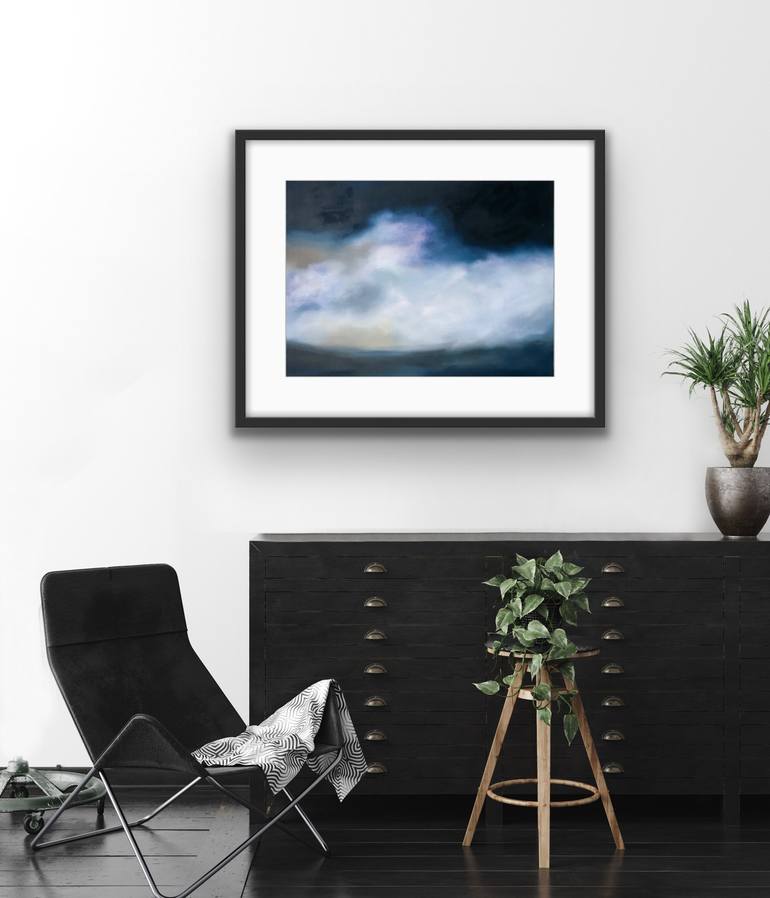 Original Abstract Landscape Painting by Sophie Berger