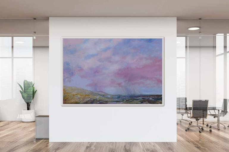 Original Abstract Landscape Painting by Sophie Berger