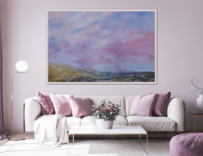 Original Abstract Landscape Painting by Sophie Berger