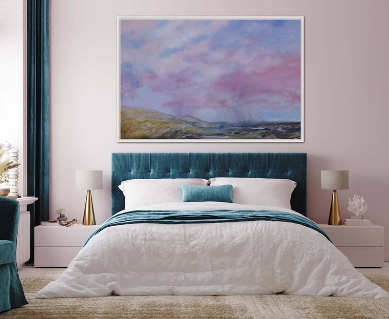 Original Abstract Landscape Painting by Sophie Berger