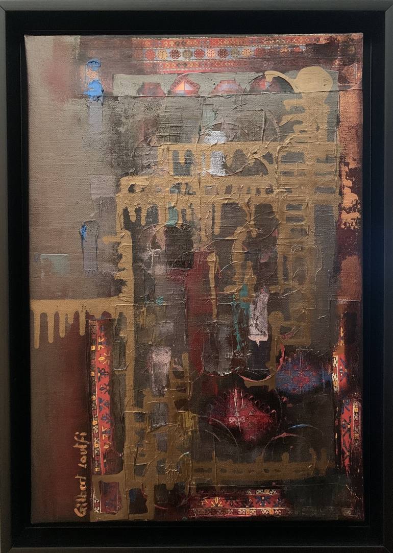 Original Abstract Landscape Paintings by Gilbert Loutfi