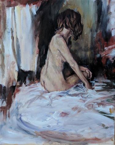 Original Realism Nude Paintings by Laraine Kaizer