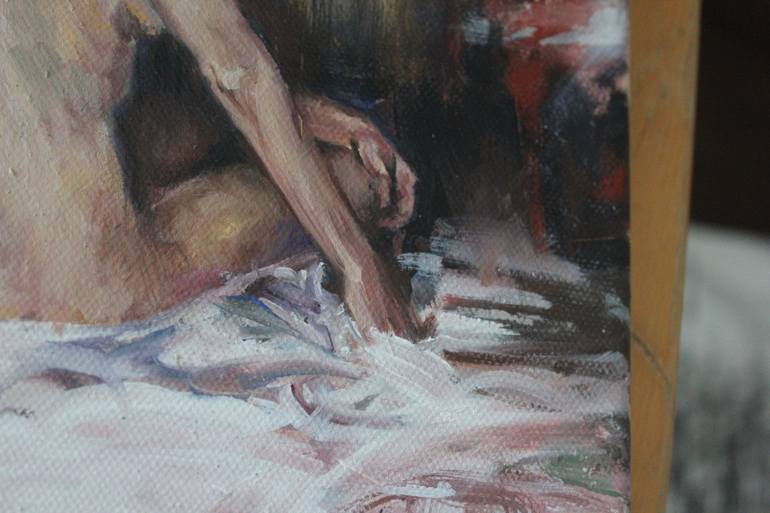 Original Nude Painting by Laraine Kaizer