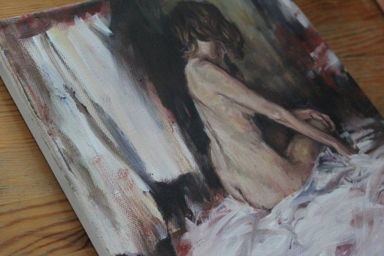 Original Realism Nude Painting by Laraine Kaizer