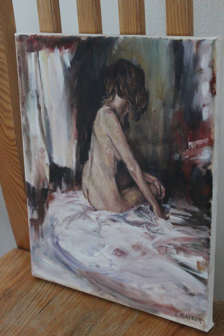 Original Nude Painting by Laraine Kaizer