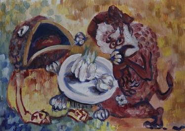 Print of Food Paintings by Laraine Kaizer