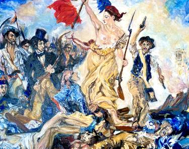 French Revolution (Homage to E. Delacroix) #2 thumb