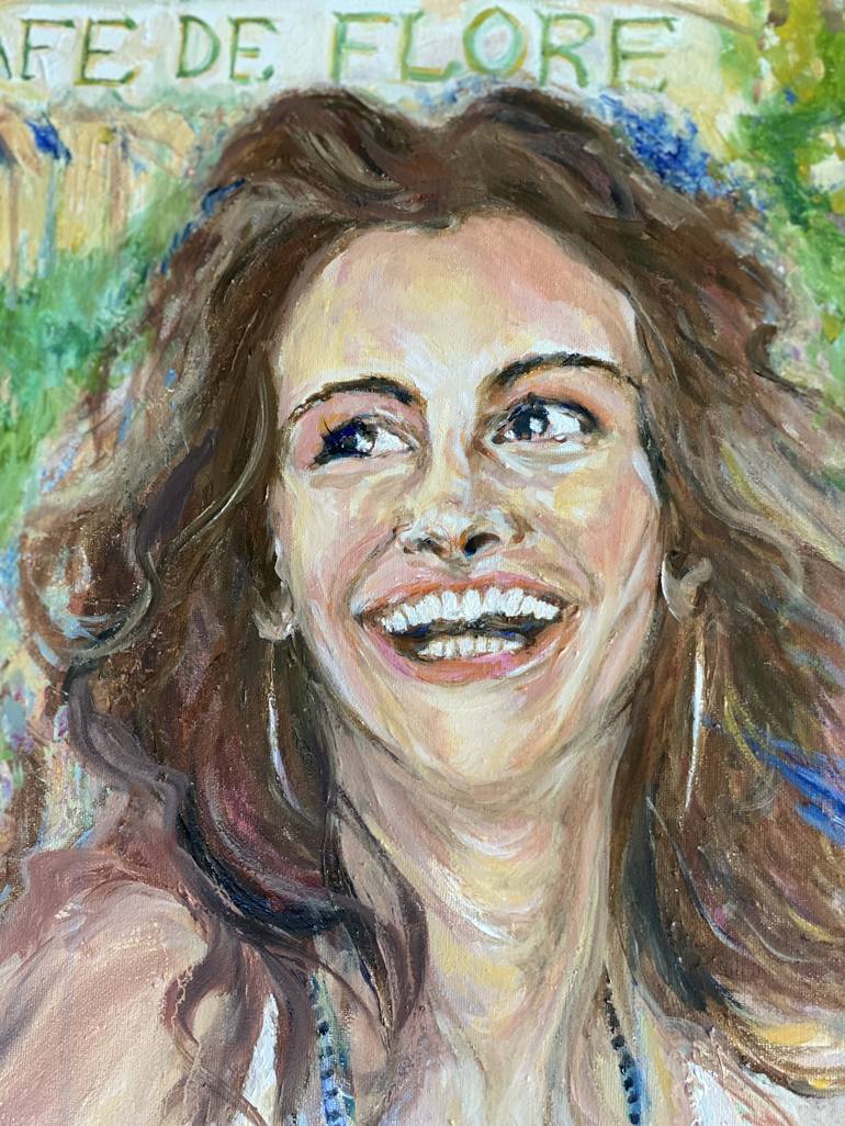 Original Contemporary Celebrity Painting by Gina Son