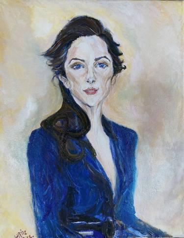 Original Fine Art Portrait Paintings by Gina Son