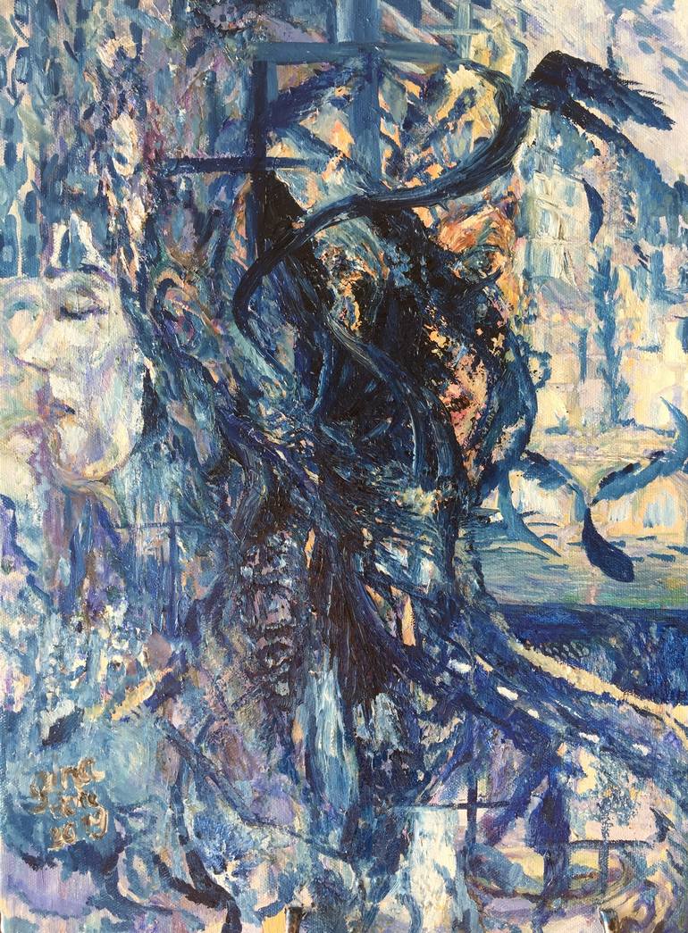 Print of Abstract Expressionism Abstract Paintings by Gina Son