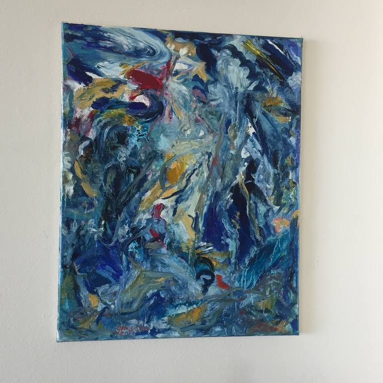 Original Abstract Painting by Gina Son