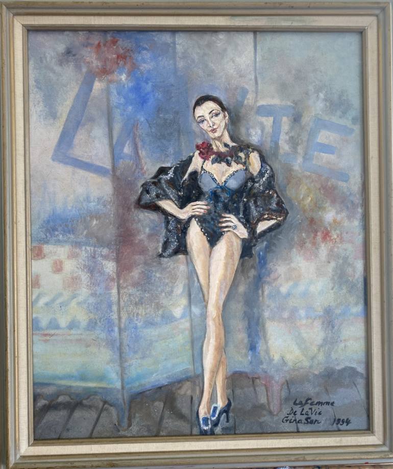 Original Fine Art Performing Arts Painting by Gina Son