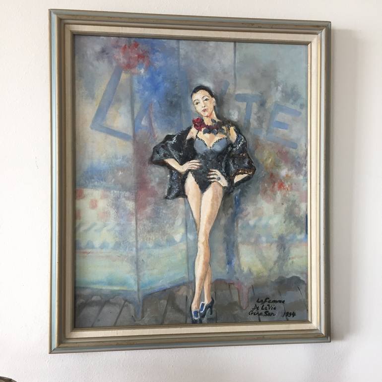 Original Fine Art Performing Arts Painting by Gina Son