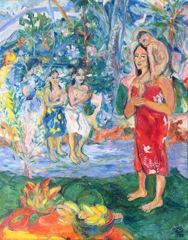 Gauguin's Tahiti (Mother Mary and Child Jesus) thumb