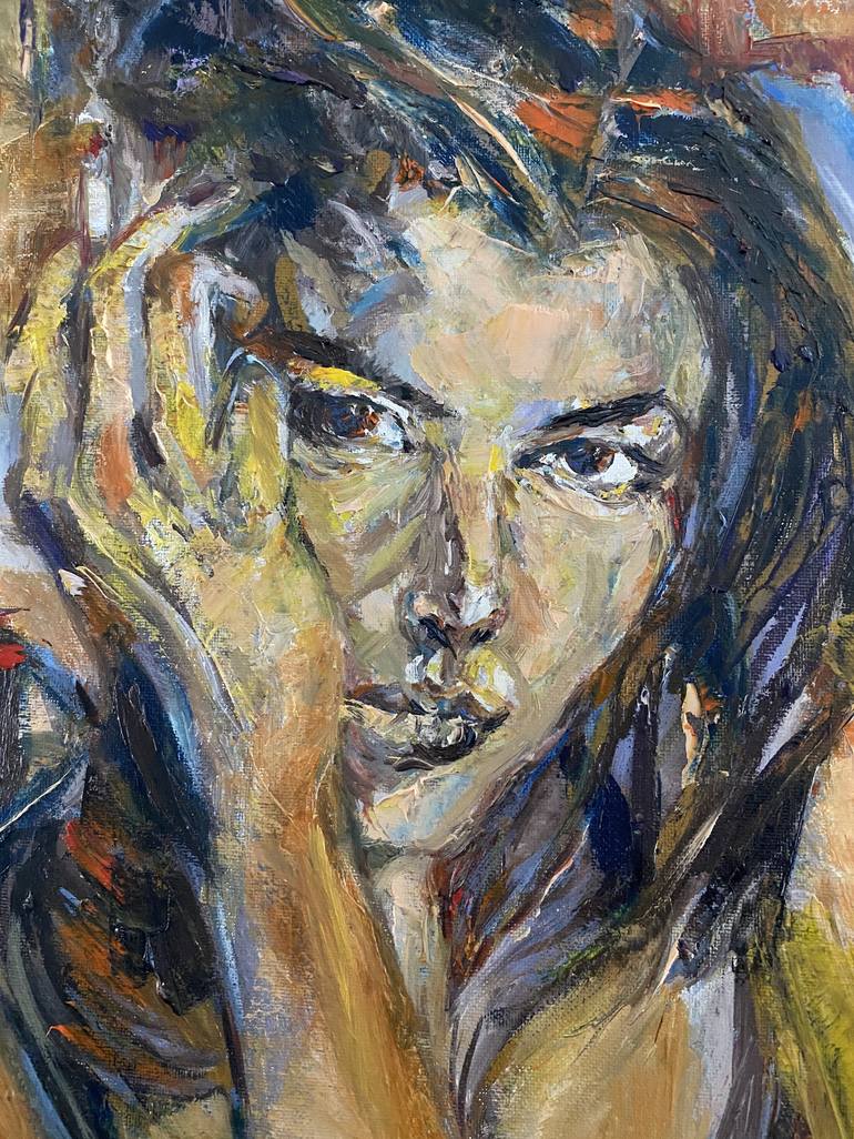 Original Women Painting by Gina Son