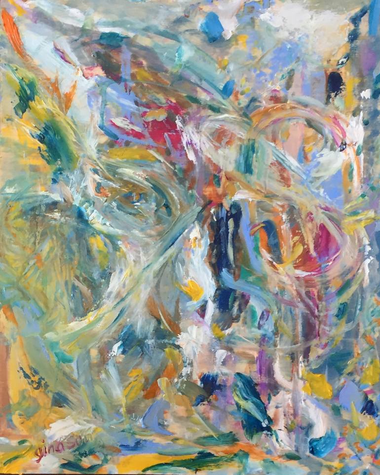 Matière Abstract, Painting By Michel Pawlak Artmajeur