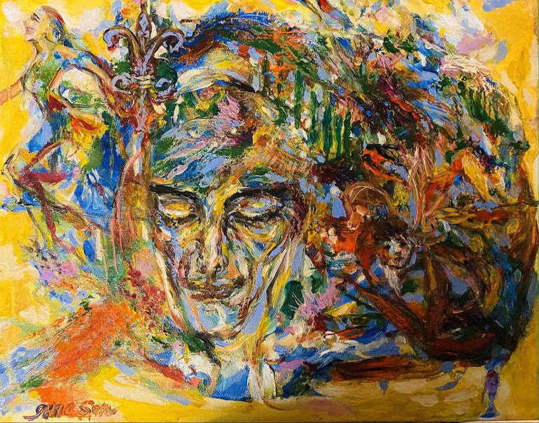 Print of Abstract Expressionism Abstract Paintings by Gina Son