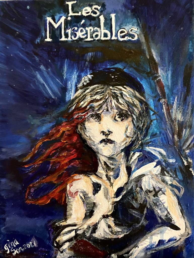 Cosette of Les Mis Painting by Gina Son | Saatchi Art