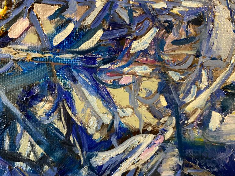 Original Abstract Expressionism Abstract Painting by Gina Son