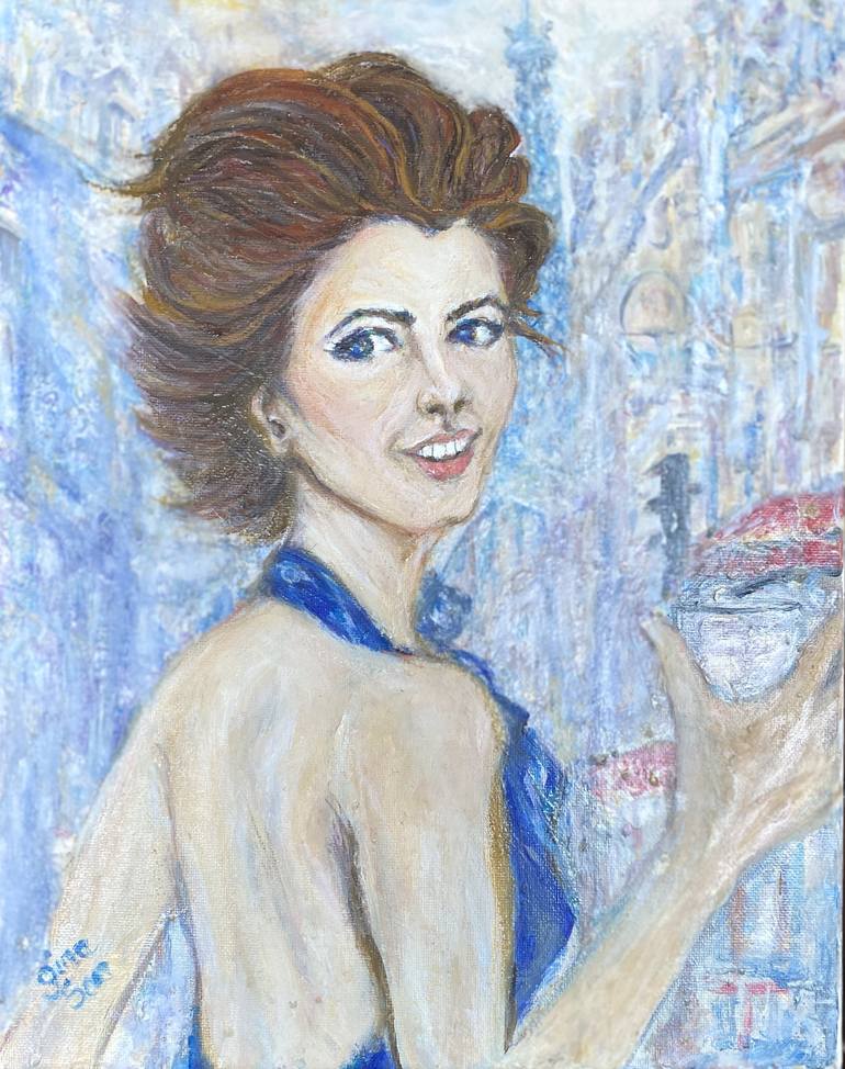 Print of Fine Art Cities Paintings by Gina Son